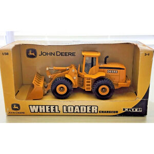 John Deere-Miniature Wheel Loader-Chargeur-Never Removed From Box